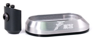 Dawson Ice Magwell Fits Gen4 G17,G17L,G22,G37,G31,G34,G24 And G35 With No Backstrap Silver Dawson Ice Magwell Fits Gen4 G17,G17L,G22,G37,G31,G34,G24 And G35 With No Backstrap Silver