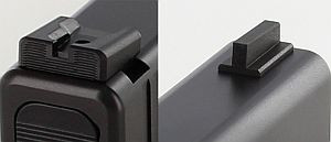 Dawson Precision Charger Black Fixed Sight Set 9mm/.40/.357SIG Dawson Precision Charger Black Fixed Sight Set 9mm/.40/.357SIG