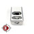 Universal 2 Port Comp 9MM Silver Universal 2 Port Comp 9MM Silver