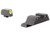 Trijicon HD Night Sight Set Yellow Fits G17,19, 22, 23, 24, 26, 27, 33, 34, 35, 38, 39 Trijicon HD Night Sight Set Yellow Fits G17,19, 22, 23, 24, 26, 27, 33, 34, 35, 38, 39