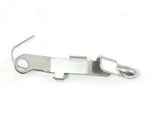 Ghost Bullet Extended Slide Release Stainless Steel - Glockparts.com