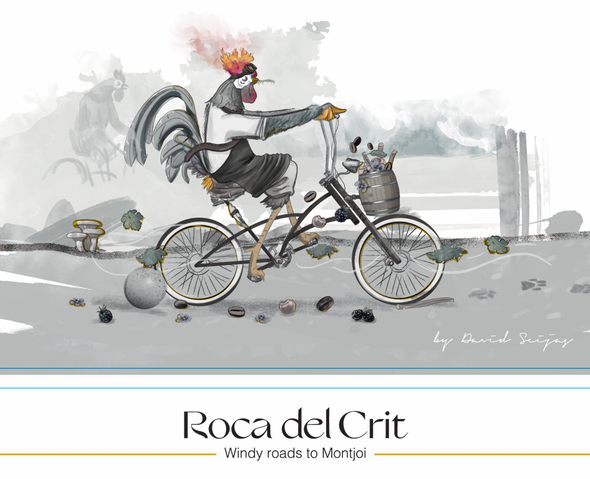 ROCA DEL CRIT 2022 red wine D.O. Empordá 750ML - Gallina de Piel Wines