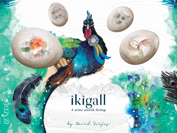 IKIGALL 2024 WHITE WINE D.O. Penedés 750ML - Gallina de Piel Wines IKIGALL 2024 WHITE WINE D.O. Penedés 750ML - Gallina de Piel Wines