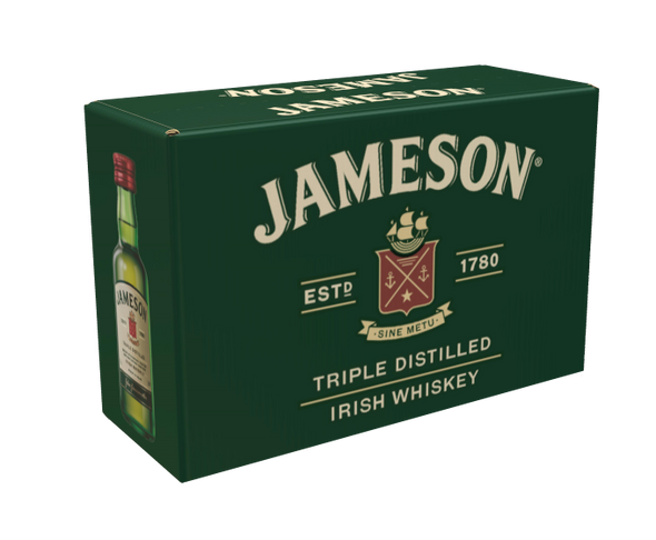 JAMESON IRISH WHISKEY 12/10PK 50ML