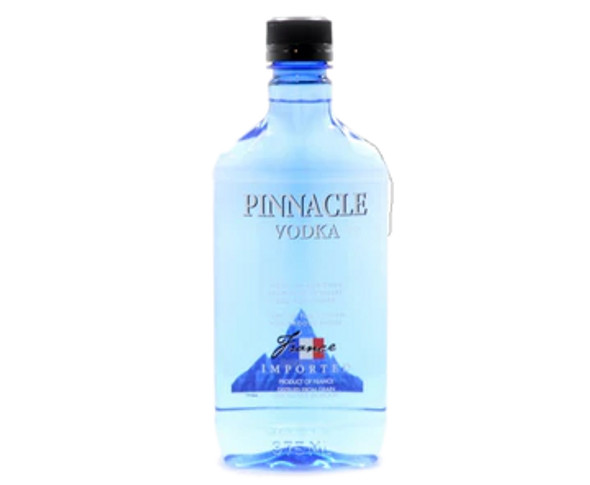 PINNACLE VODKA 80 FLASK PET 375ML