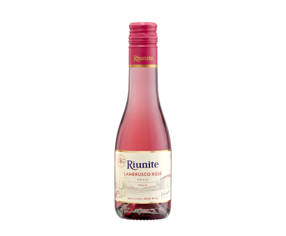 RIUNITE LAMBRUSCO ROSE IGT 187ML 24-PACK