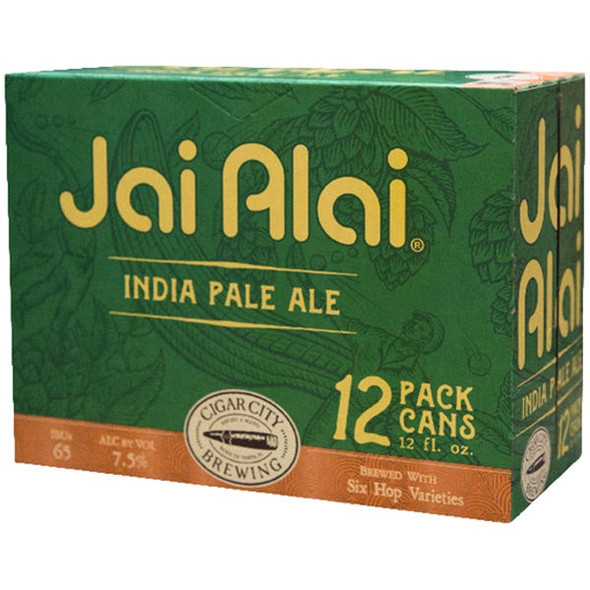 CIGAR CITY JAI ALAI IPA 12OZ  CAN (2X12PACK)