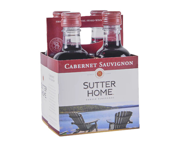 SUTTER HOME CABERNET SAUVIGNON 187ML PET