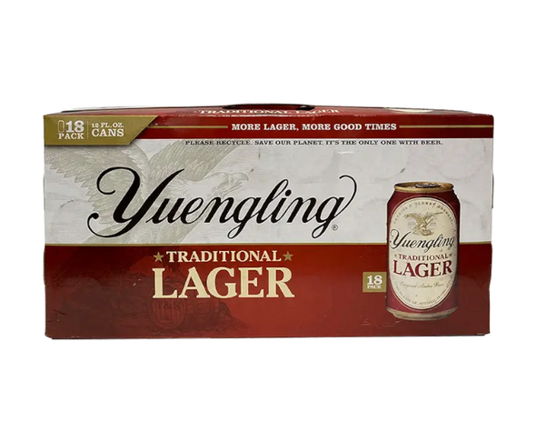 YUENGLING LAGER 12OZ CAN 24PACK