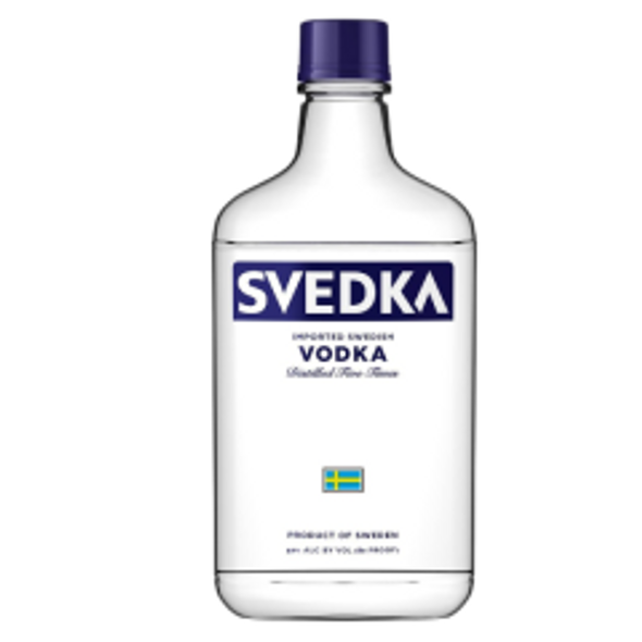 SVEDKA VODKA 80 PET 375ML