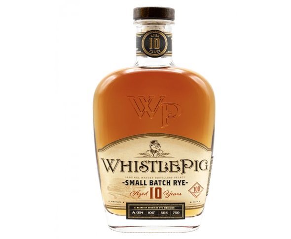 WHISTLEPIG RYE 10YR 100  750ML