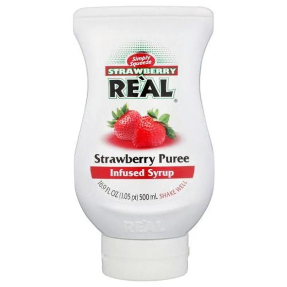 REAL STRAWBERRY PET 16.9OZ