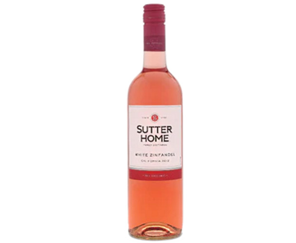 SUTTER HOME WHITE ZINFANDEL(SC) 750ML