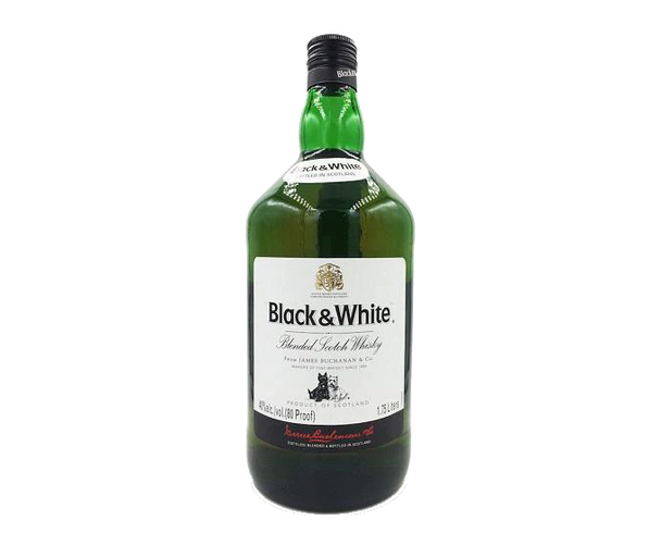 BLACK - WHITE SCOTCH 80 1.75LT