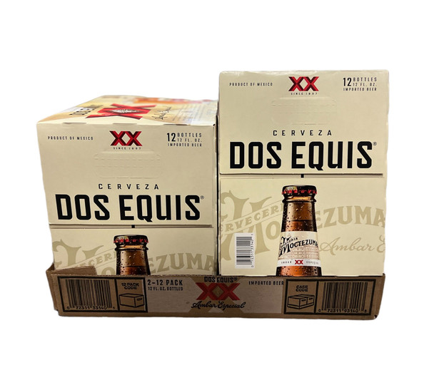 DOS XX AMBER 12OZ BOTTLE (2x12) 24PACK