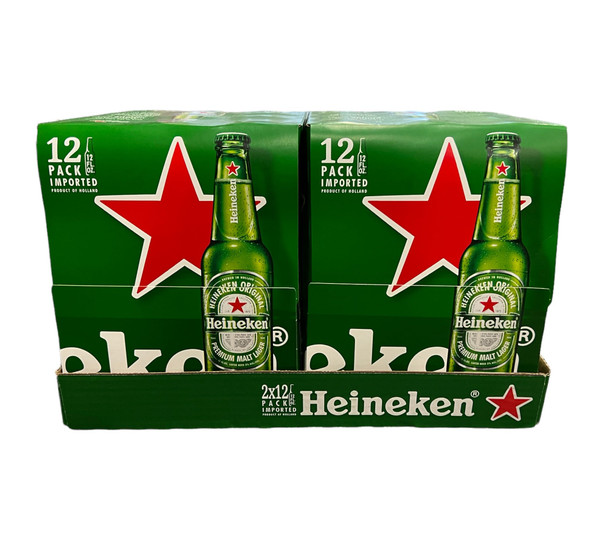 HEINEKEN (2X12PACK) 12OZ BOTTLE