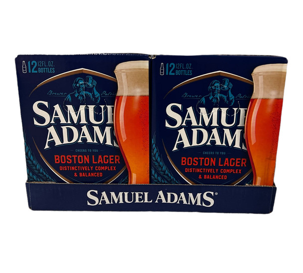 SAMUEL ADAMS BOSTON LAGER 12OZ (2X12) 24PACK