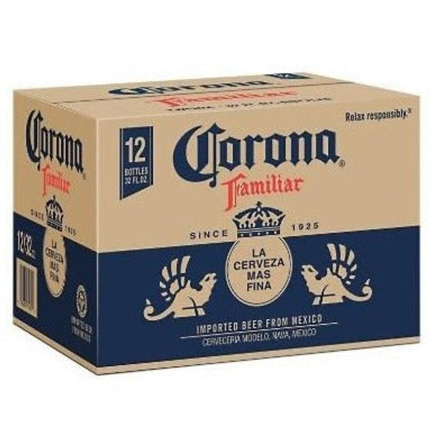 CORONA FAMILAR 12 PACK BOTTLE 32OZ