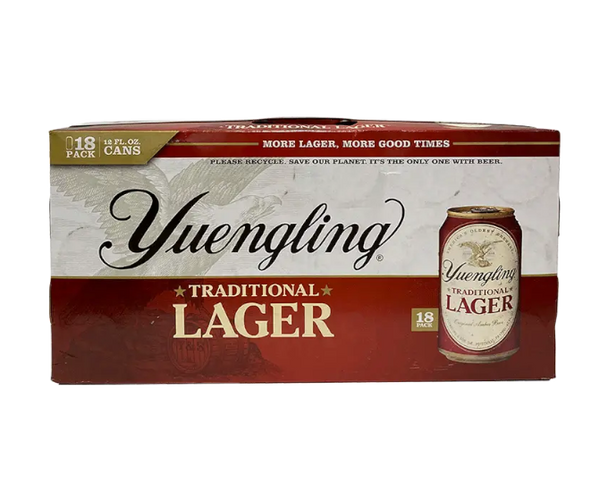 YUENGLING LAGER 12OZ CAN 24PACK