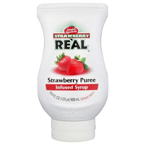 REAL STRAWBERRY PET 16.9OZ