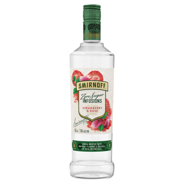 SMIRNOFF VOD STRAWBERRY 70 750ML