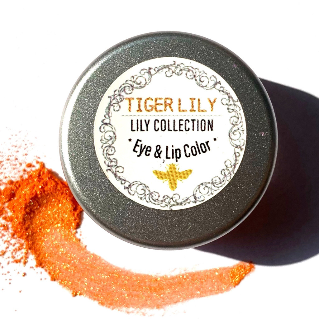 The Lily Collection - Tiger Lily - Eye, Lip and Cheek safe all natural makeup