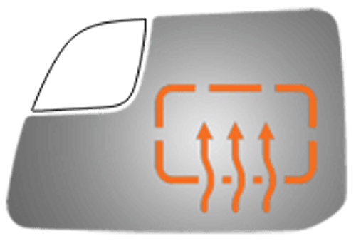 Burco 4452H Driver Side 4 3/8 X 6 7/8 inches