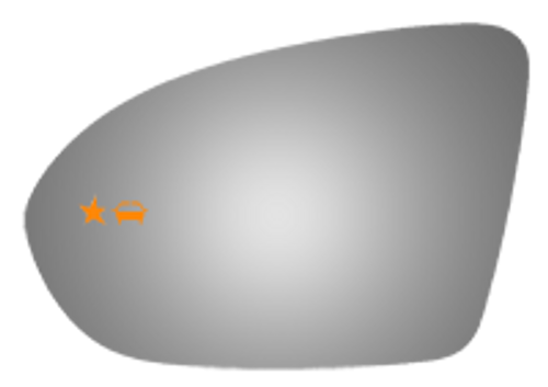 Burco 4651B Driver Side 4 1/4 X 6 1/2 inches