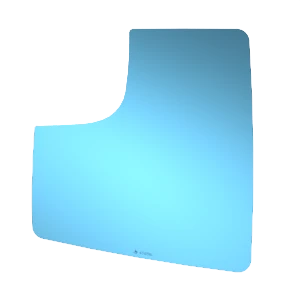 Burco 4568BL Driver Side 7 3/8 X 7 inches