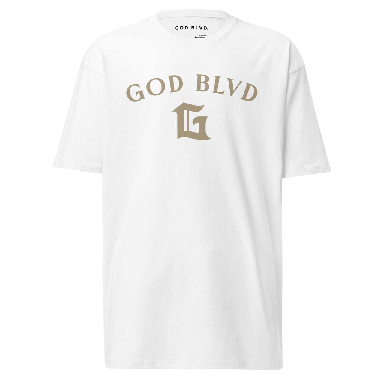 white premium t shirt