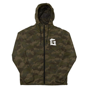 GOD BLVD - Camo Lightweight Zip Up Windbreaker