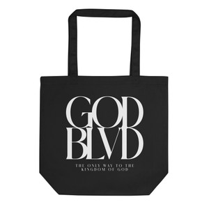 GOD BLVD - KOG - Black Eco Tote Bag GOD BLVD - KOG - Black Eco Tote Bag