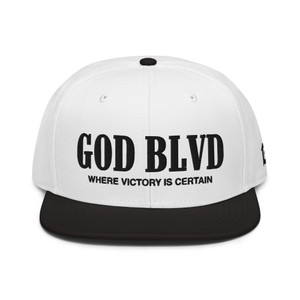 GOD BLVD - Victory - White/Black Snapback Hat GOD BLVD - Victory - White/Black Snapback Hat