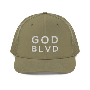GOD BLVD - Trucker 112 - Loden/White GOD BLVD - Trucker 112 - Loden/White