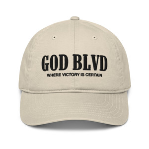 GOD BLVD - Victory - Organic Dad Hat - Oyster Beige GOD BLVD - Victory - Organic Dad Hat - Oyster Beige