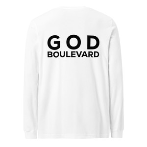 GOD BLVD - God Boulevard - White Long Sleeve Tee