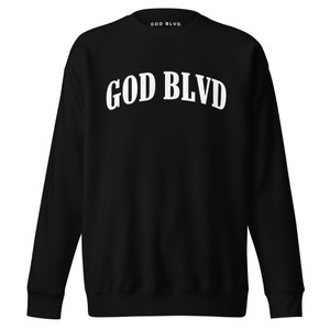 GOD BLVD - Glory of God - Black Premium Sweatshirt