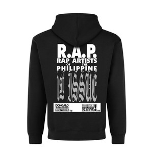 GOD BLVD  - ANDREW E's R.A.P 1ST ISSUE LIMITED EDITION - (Black Heavy Hooded Pullover)