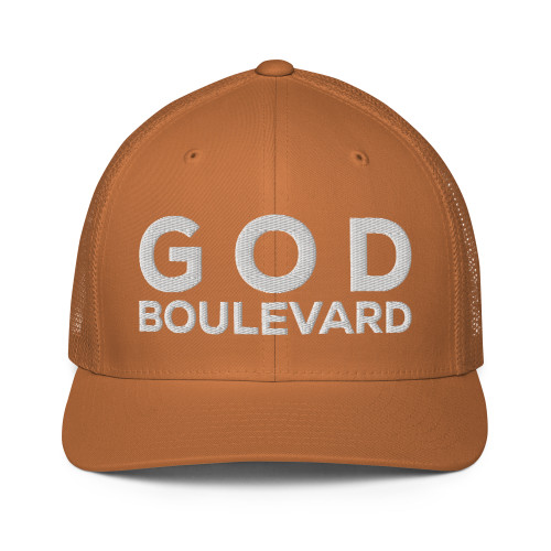 GOD BLVD - God Boulevard - Caramel Closed-Back Trucker