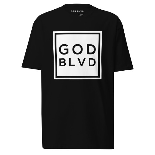 GOD BLVD - OG Logo Sign - Black Premium Tee