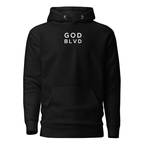 GOD BLVD - Small OG Logo - Upper Middle Chest Print