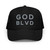 GOD BLVD - Foam Trucker Hat (Black-Grey)