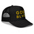 GOD BLVD - Foam Trucker Hat (Black-Yellow)