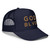GOD BLVD - Foam Trucker Hat (Navy-Gold)