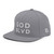 GOD BLVD - Snapback (Silver Gray/White)
