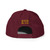 GOD BLVD - Snapback (Maroon/Gold)