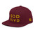 GOD BLVD - Snapback (Maroon/Gold)