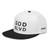 GOD BLVD - Snapback (White/Black)