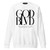 GOD BLVD - KOG - White Premium Sweatshirt