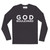 GOD BLVD - God Boulevard - CW Grey Metal Long Sleeve Tee